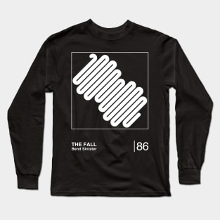 Bend Sinister / Minimalist Graphic Design Fan Artwork Long Sleeve T-Shirt